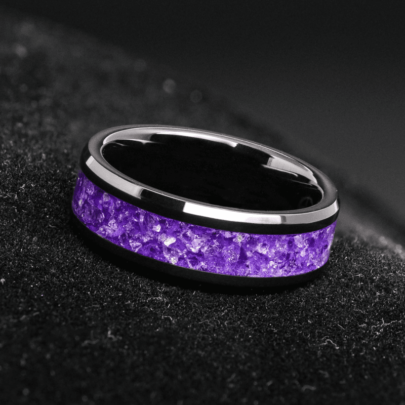 Amethyst Glowstone Ring 5